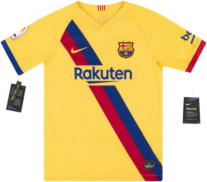 2019-20 Barcelona Away Shirt KIDS