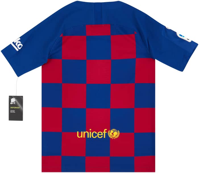 2019-20 Barcelona Player Issue Vaporknit Home Shirt KIDS