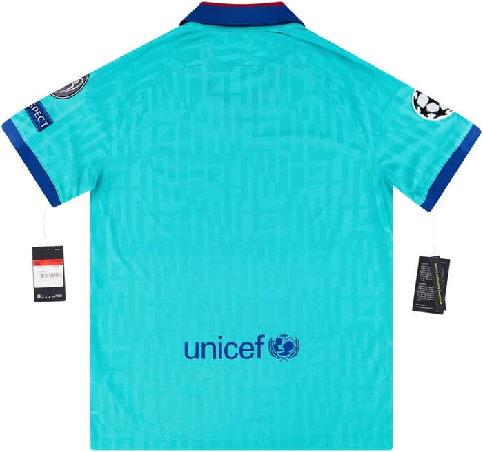 2019-20 Barcelona Player Issue Vaporknit Third CL Shirt