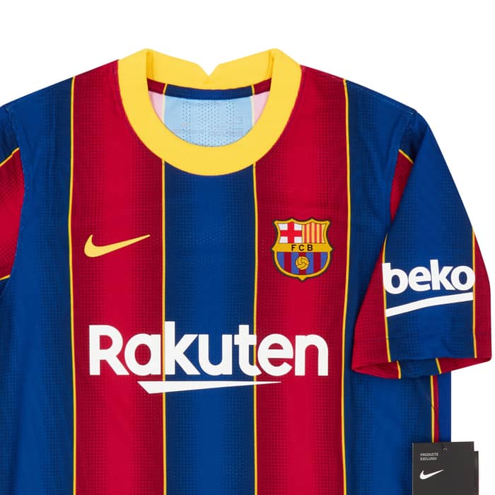 2020-21 Barcelona Player Issue Vaporknit Home Shirt (KIDS)