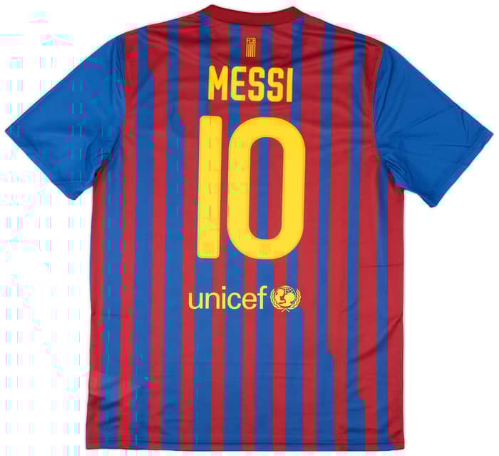2011-12 Barcelona Basic Home Shirt Messi #10