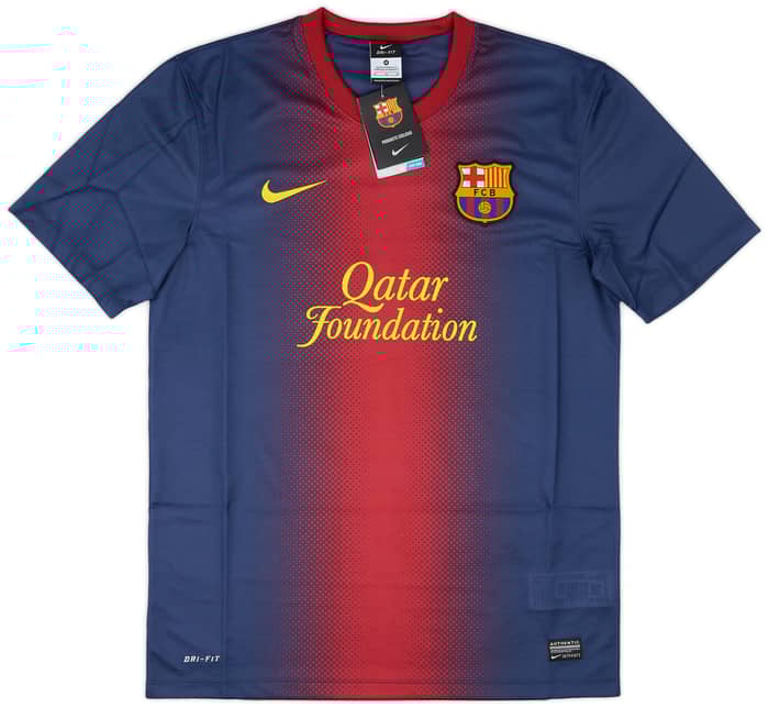 2012-13 Barcelona Basic Home Shirt Messi #10