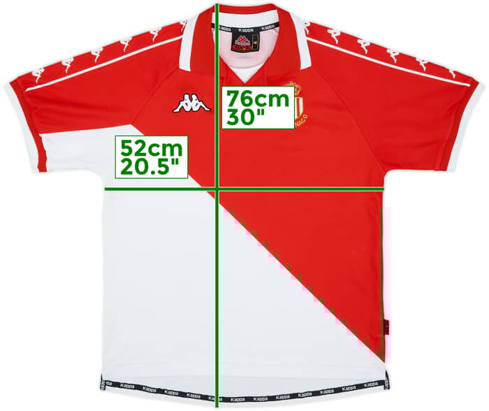 1998-99 Monaco Home Shirt - 8/10 - (M)