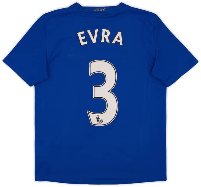 2008-09 Manchester United Third Shirt Evra #3 - 6/10 - (L.Boys)