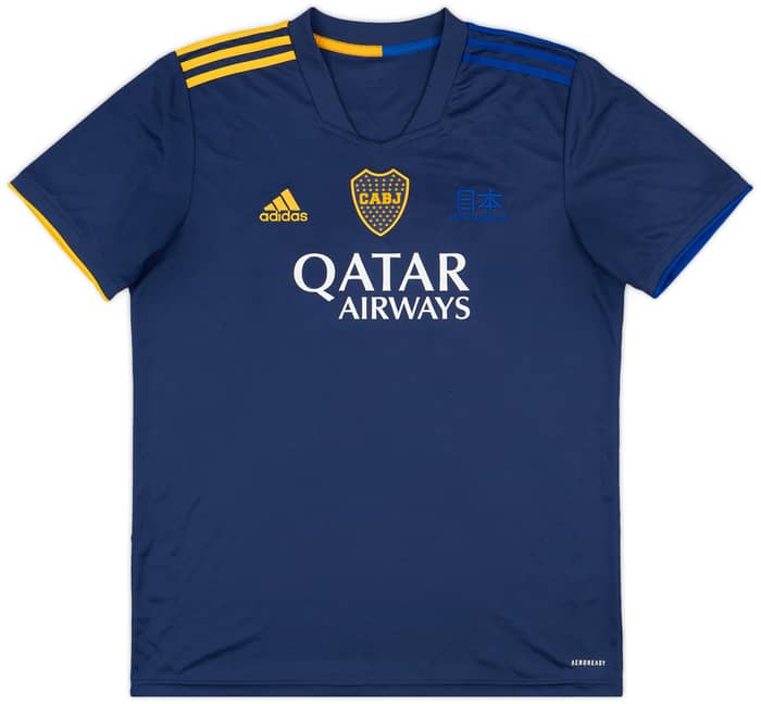 2020-21 Boca Juniors Fourth Shirt Carlitos #10 - 7/10 - (L)