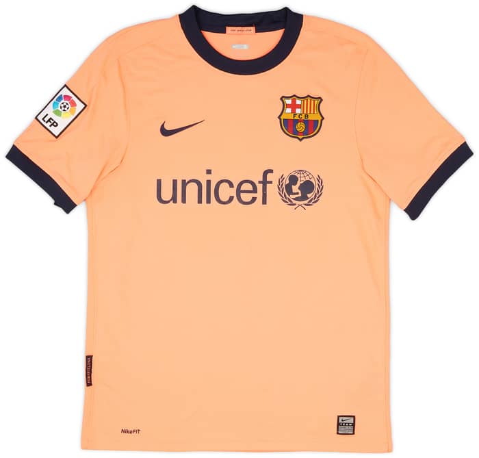 2009-10 Barcelona Away Shirt Messi #10 - 6/10 - (S)