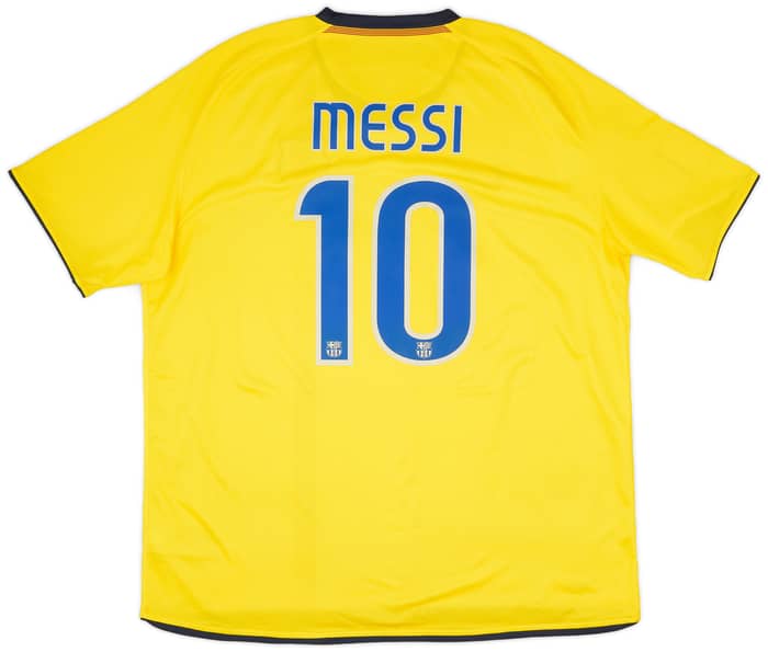 2008-10 Barcelona Away Shirt Messi #10 - 8/10 - (XXL)