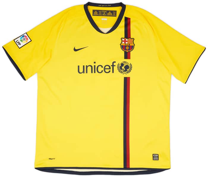 2008-10 Barcelona Away Shirt Messi #10 - 8/10 - (XXL)