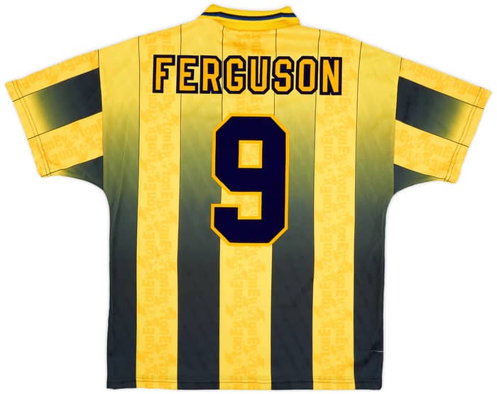 1996-98 Everton Away Shirt Ferguson #9 - 6/10 - (L)