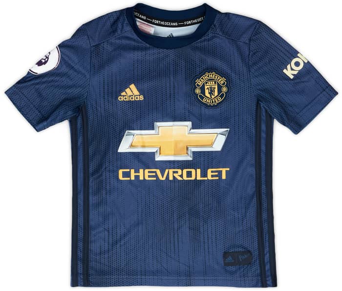 2018-19 Manchester United Third Shirt Fred #18 - 9/10 - (XS.Boys)