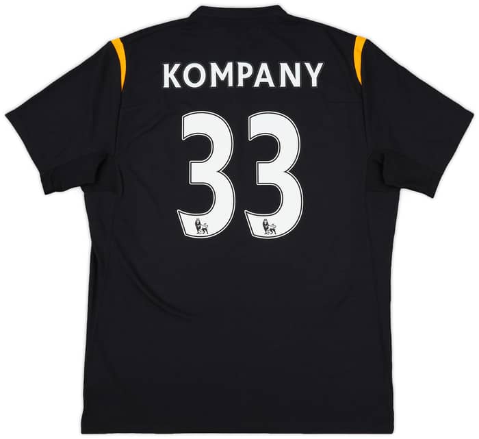 2009-10 Manchester City Away Shirt Kompany #33 (L)