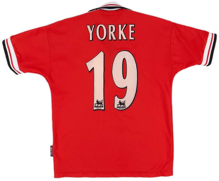 人気の贈り物が大集合 Shirt Home United Manchester 1998-00 Yorke (L.Boys) - 7/10 - #19 ウェア