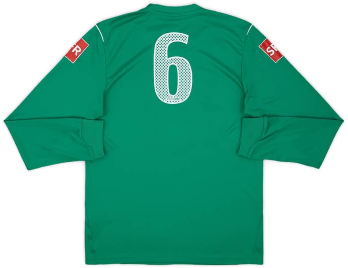 2009-10 Coupe de France adidas Template L/S Shirt #6 - 7/10 - (S)