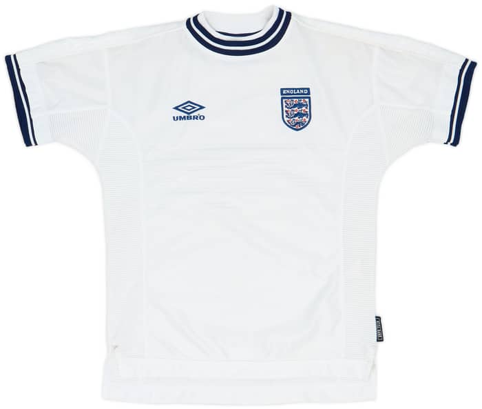 1999-01 England Home Shirt - 7/10 - (L.Boys)