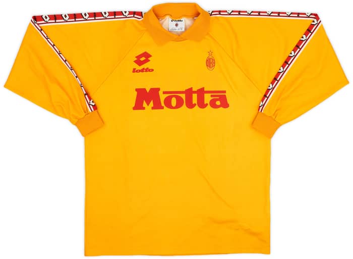 1993-94 AC Milan Lotto Training L/S Shirt - 9/10 - (XL)