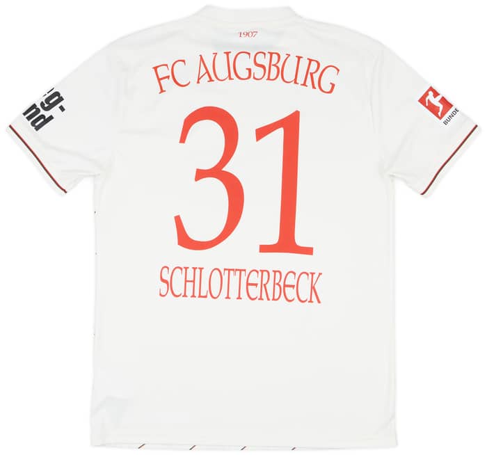2024-25 Augsburg Match Issue Home Shirt Schlotterbeck #31