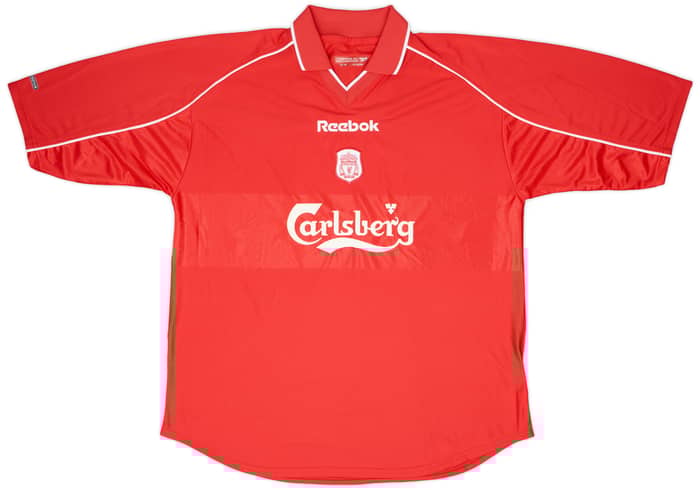 2000-02 Liverpool Home Shirt Owen #10 - 8/10 - (XL)