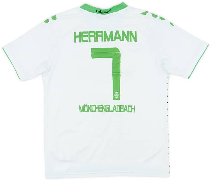 2013-14 Borussia Monchengladbach Home Shirt Herrmann #7 - 6/10 - (M.Boys)