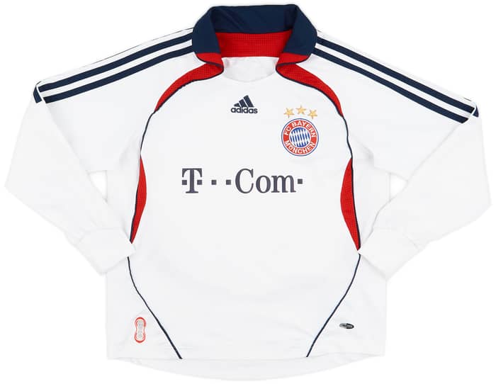 2006-07 Bayern Munich Away L/S Shirt - 9/10 - (S.Boys)