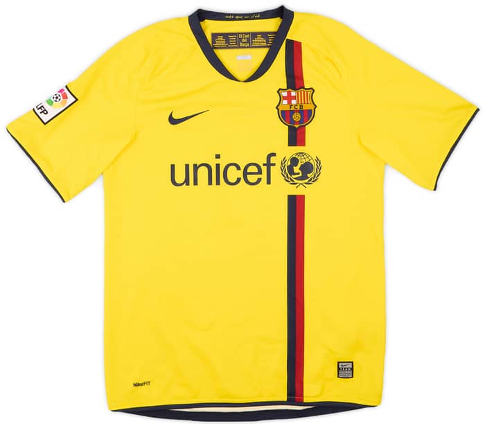 2008-10 Barcelona Away Shirt Messi #10 - 6/10 - (S)