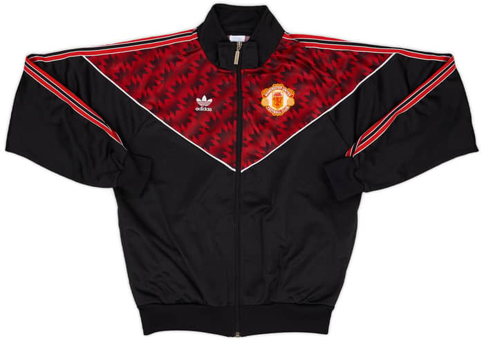 1990-92 Manchester United adidas Tracksuit - 8/10 - (M)