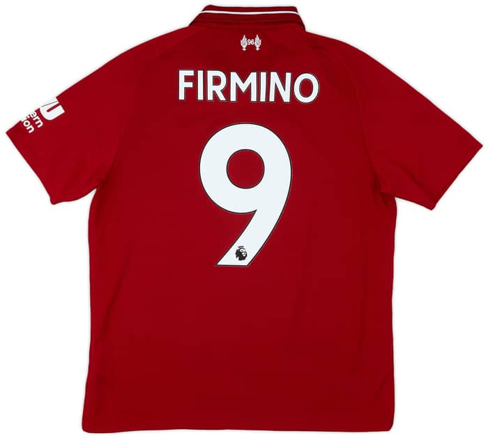 2018-19 Liverpool Home Shirt Firmino #9 - 6/10 - (S)
