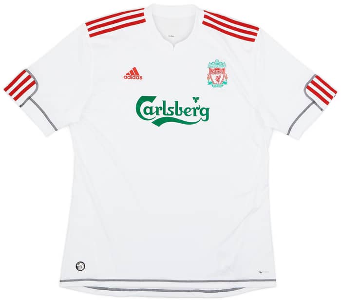 2009-10 Liverpool Third Shirt Gerrard #8 - 5/10 - (XL)