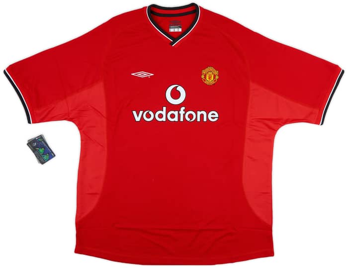 2000-02 Manchester United Home Shirt Beckham #7 (XXL)