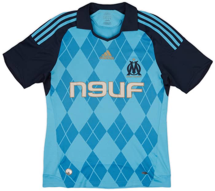 2008-09 Olympique Marseille Away Shirt Ben Arfa #20 - 7/10 - (S)