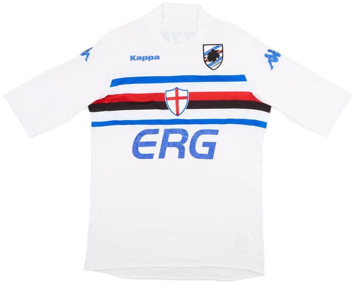 2005-06 Sampdoria Away Shirt Pazzini #10 - 6/10 - (XXL)