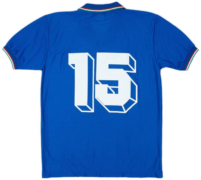 1986-90 Italy Home Shirt #15 - 7/10 - (M)