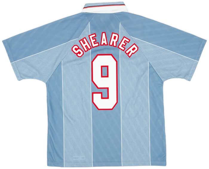 1996-97 England Away Shirt Shearer #9 - 9/10 - (L)