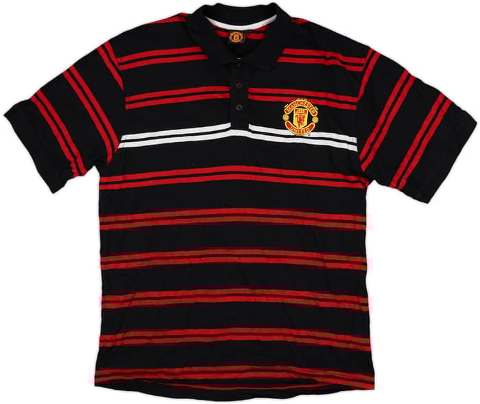 2009-10 Manchester United Polo Shirt - 8/10 - (L)