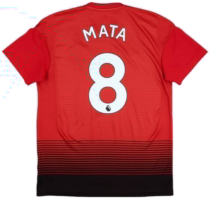 2018-19 Manchester United Home Shirt Mata #8 - 6/10 - (M)