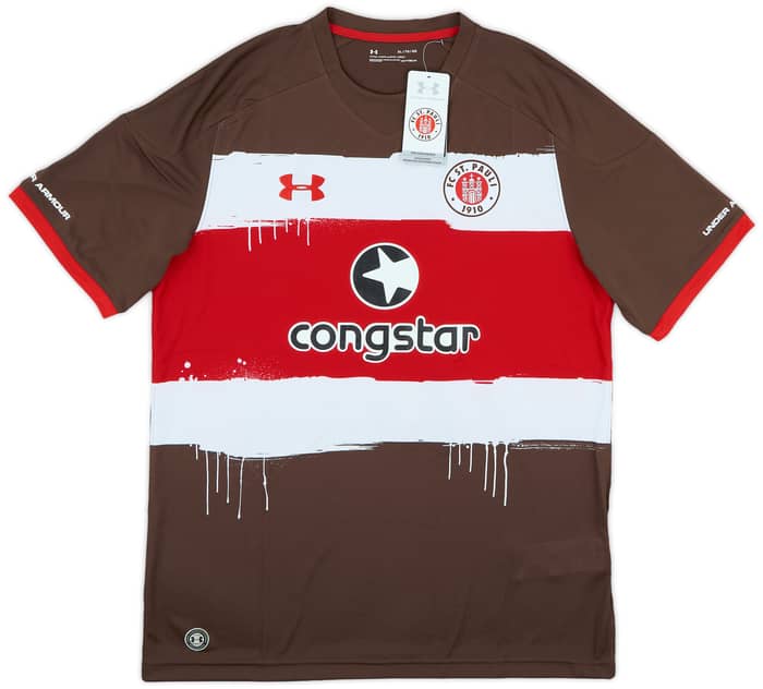 2017-18 St Pauli Home Shirt Daehli #14 (XL)