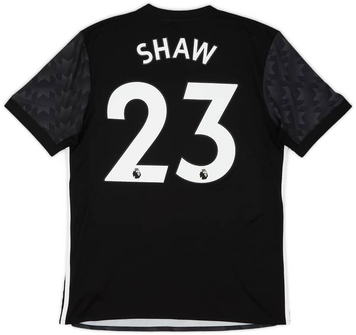 2017-18 Manchester United Away Shirt Shaw #23 - 9/10 - (M)