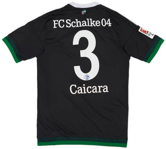 2015-17 Schalke Third Shirt Caicara #3 - 6/10 - (S)
