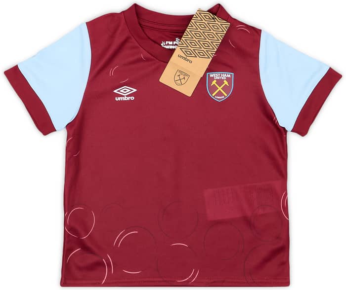 2023-24 West Ham Home Shirt (18-24 Months)