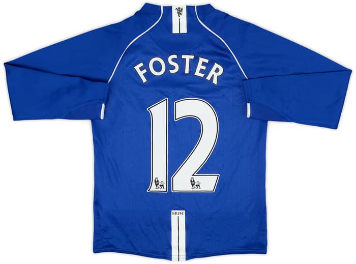 2007-08 Manchester United GK Shirt Foster #12 - 7/10 - (M.Boys)
