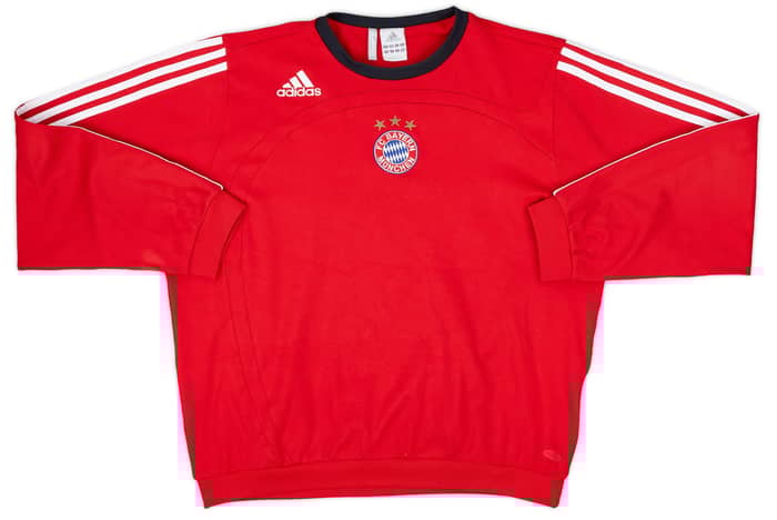 2007-08 Bayern Munich adidas Sweat Top - 8/10 - (M/L)