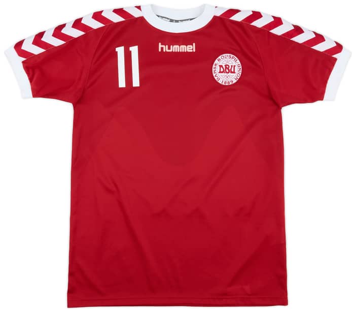 2002-03 Denmark Home Shirt Sand #11 - 9/10 - (M)
