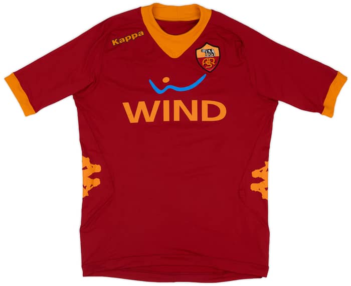 2011-12 Roma Home Shirt Bertolacci #91 - 9/10 - (L)