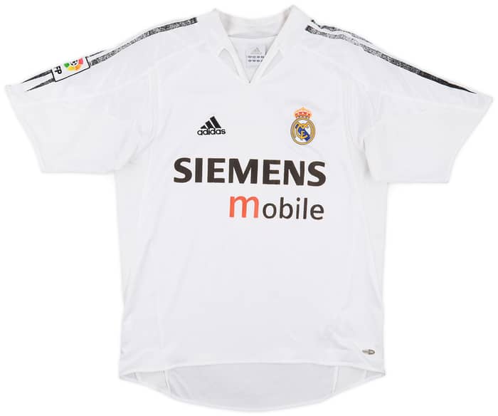 2004-05 Real Madrid Home Shirt Zidane #5 - 4/10 - (S)