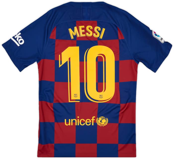 2019-20 Barcelona Home Shirt Messi #10
