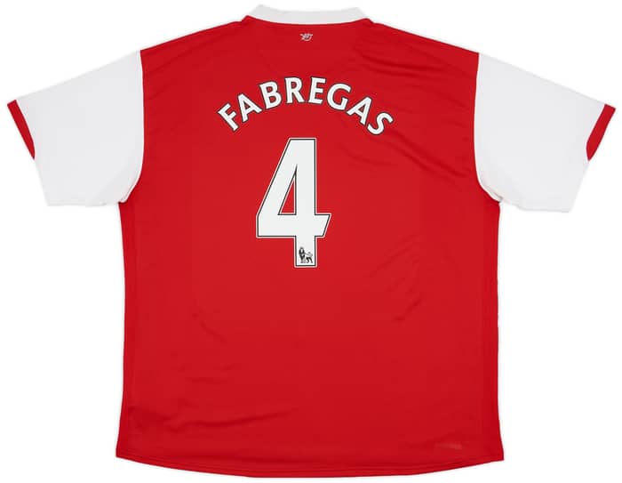 2006-08 Arsenal Home Shirt Fabregas #4 - 5/10 - (XXL)