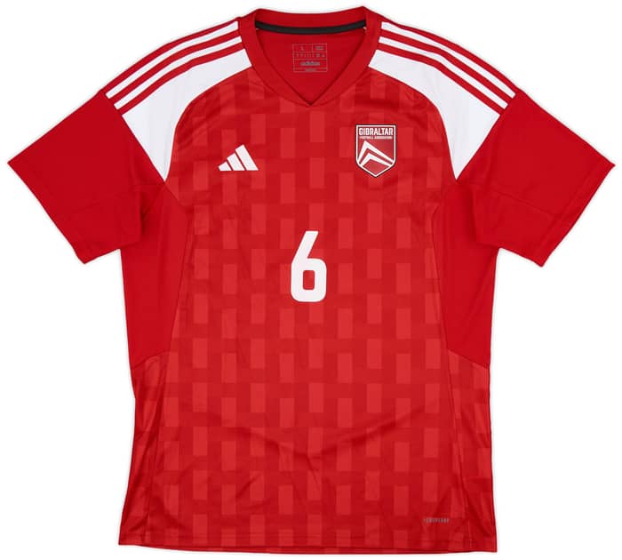 2024 Gibraltar Match Issue Home Shirt Lopes #6
