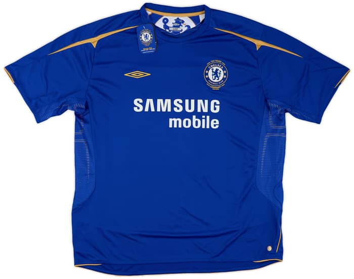 2005-06 Chelsea Centenary Home Shirt Drogba #15 (3XL)