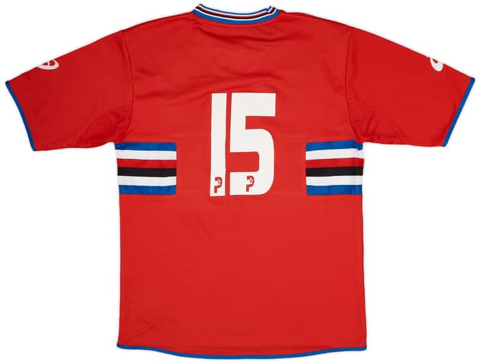 2003-04 Sampdoria Asics Training Shirt #15 - 7/10 - (L)