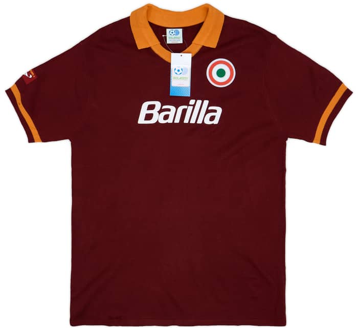 1981-82 Roma Playground Reissue Home Shirt #5 (Falcao)