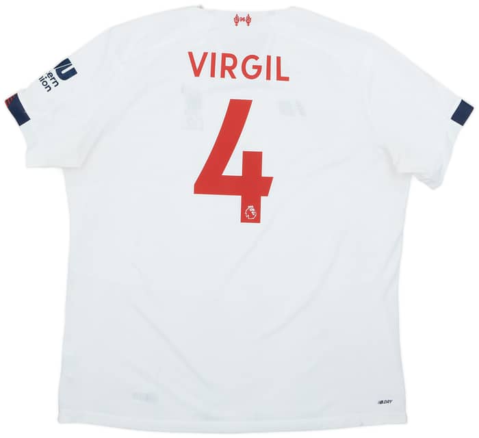 2019-20 Liverpool Away Shirt Virgil #4 - 6/10 - (XXL)